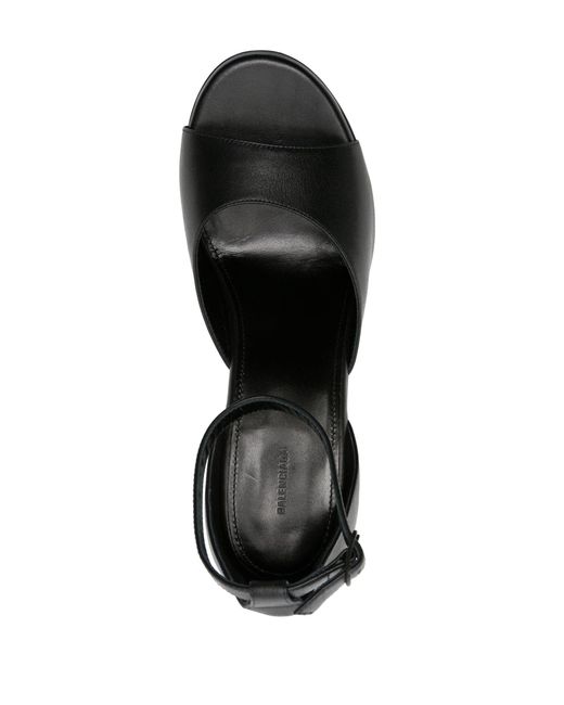 Balenciaga Black Camden 160mm Platform Sandals