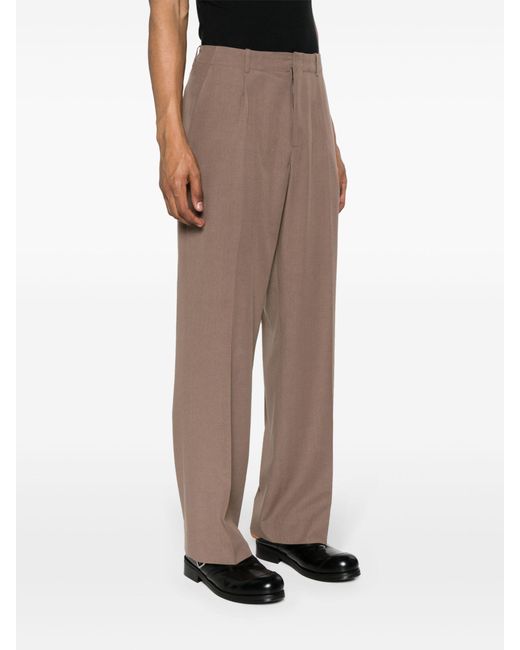 Our Legacy Brown Borrowed Tailored Trousers for men