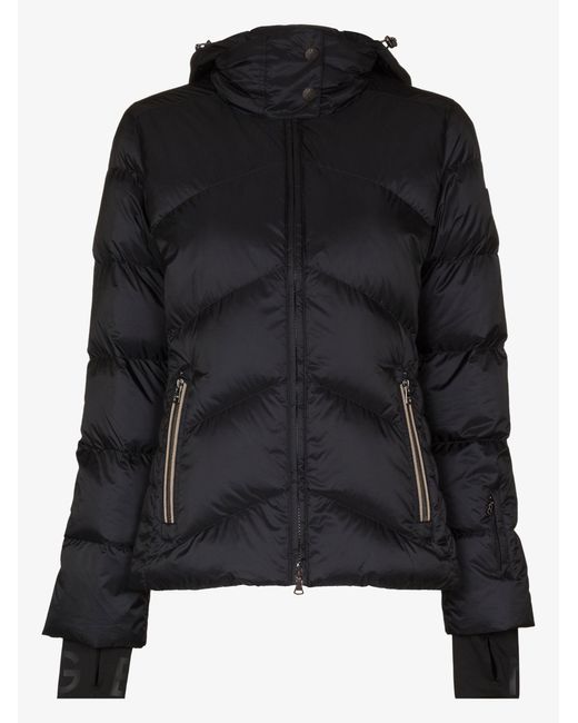 Bogner Callie Padded Ski Jacket in Black | Lyst