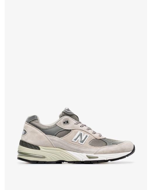 New Balance Neutral M991 Suede Low-top Sneakers in Grey (Gray) for Men ...