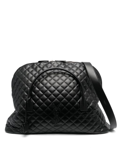 es giant travel bag in quilted leather