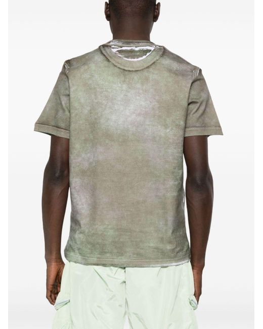 Charlie Constantinou Gray Printed T-Shirt for men