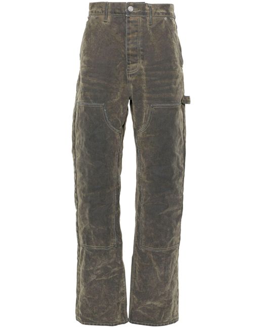 Purple Brand Gray P015 Flocked Carpenter Jeans - Men's - Viscose/cotton for men