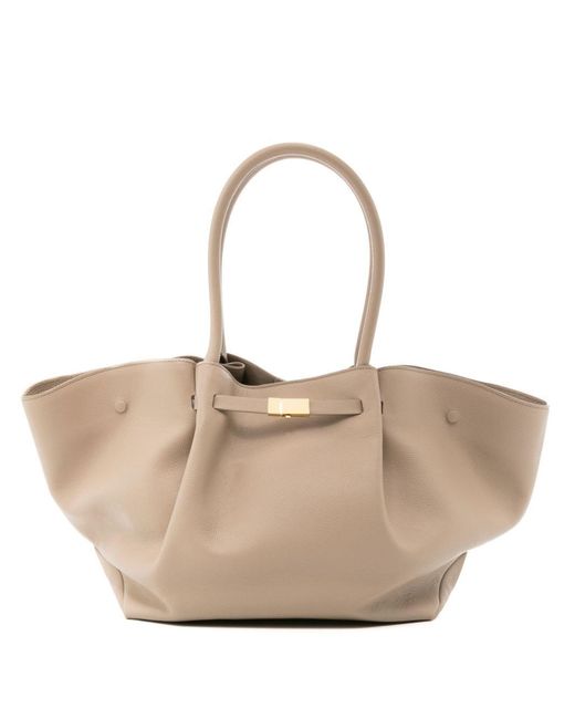 DeMellier London Natural Neutral Large New York Leather Tote Bag - Women's - Leather