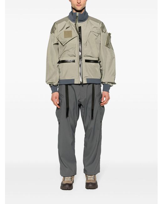 Acronym Gray P55-m Belted Trousers for men