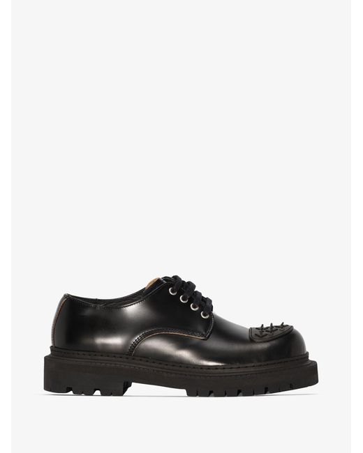 CAMPERLAB Black Eki Leather Derby Shoes for men