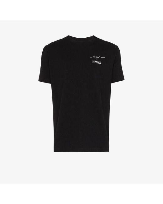 Off white t shirt louvre deals