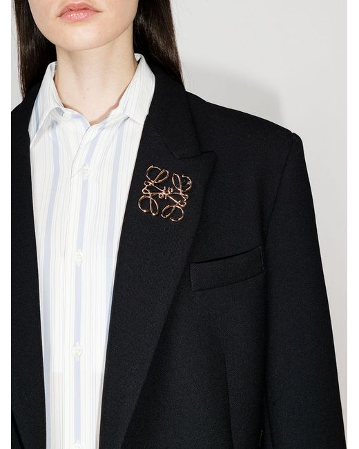 loewe anagram brooch