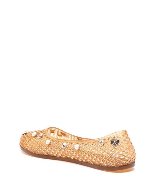 Ancient Greek Sandals Natural Iro Ballet Flats