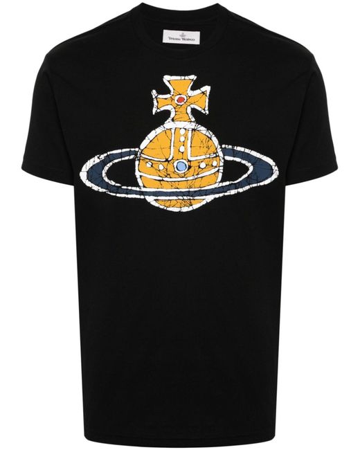 Vivienne Westwood Black T-shirts And Polos