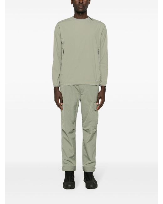 Snow Peak Green Packable Ripstop Sweatshirt - Men's - Polyester for men