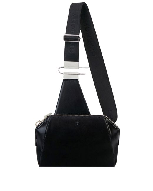 Mens Bags Messenger bags Givenchy Leather Small Antigona U Vertical Bag In 4g High Frequency in Black for Men 