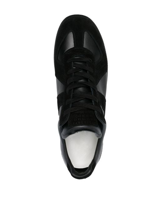 Maison Margiela Black Replica Low-top Sneakers for men