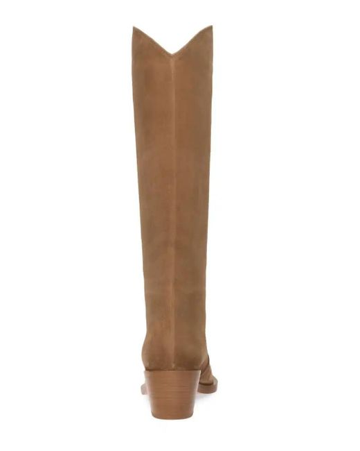 Gianvito Rossi Brown 45Mm Waylon Boots