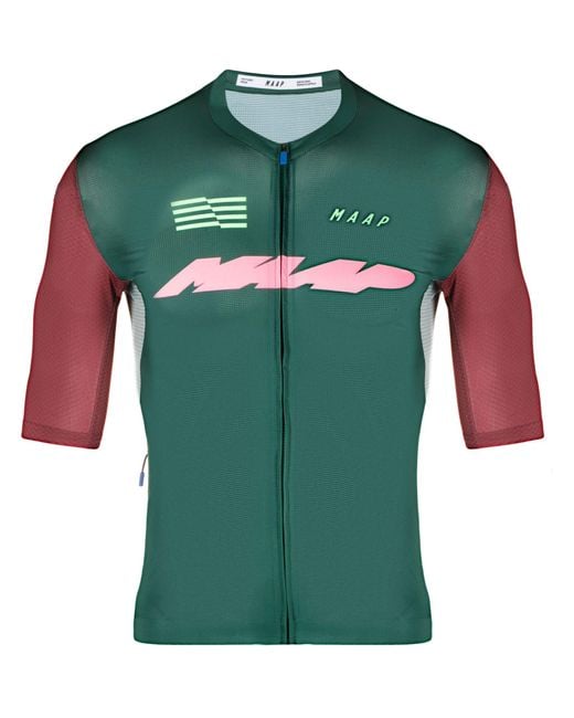 MAAP Green Eclipse Pro Air Jersey 2.0 Cycling Top - Unisex - Recycled Spandex/recycled Polyester for men
