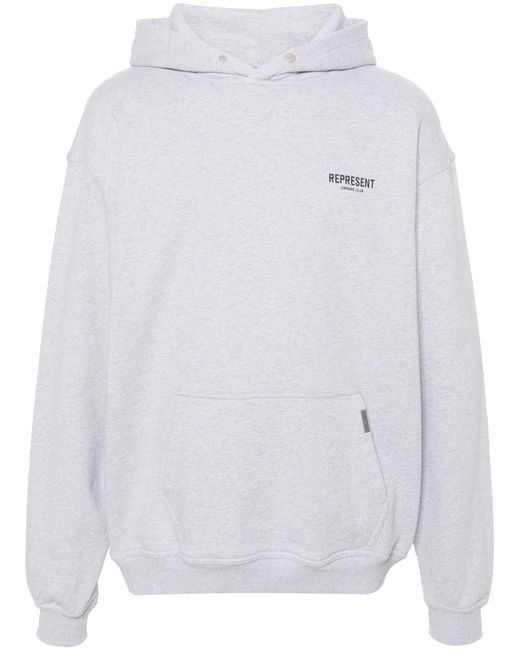 Represent White Owners Club Cotton Hoodie for men