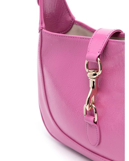 Gucci Pink Small Jackie Leather Shoulder Bag