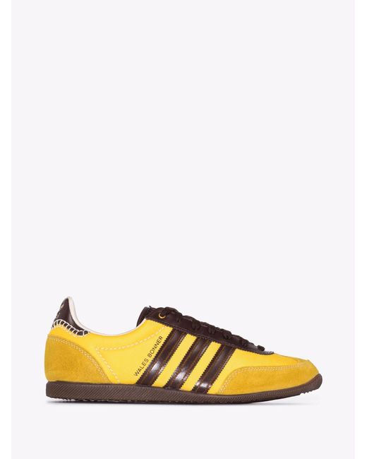 adidas X Wales Bonner Japan Suede Sneakers in Yellow - Lyst