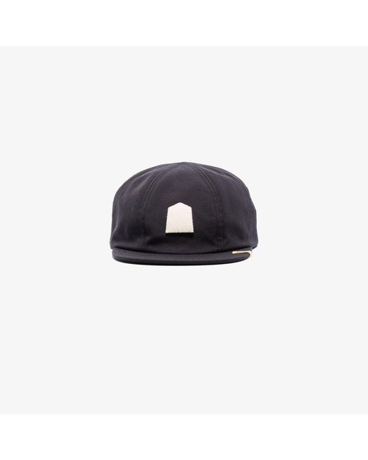 Visvim Wool Honus Baseball Cap in Black 