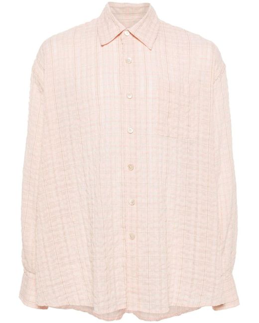 Our Legacy Pink Borrowed Shirt for men