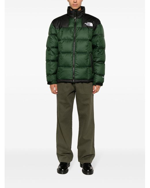 The North Face Green Lhotse Quilted Down Jacket for men