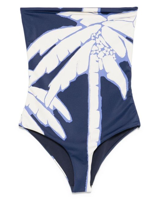 Johanna Ortiz Blue Alta Mar Swimsuit