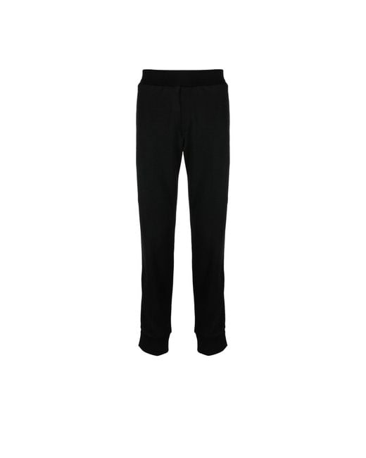 Ermenegildo Zegna Black Techmerino Wool Track Pants for Men Lyst