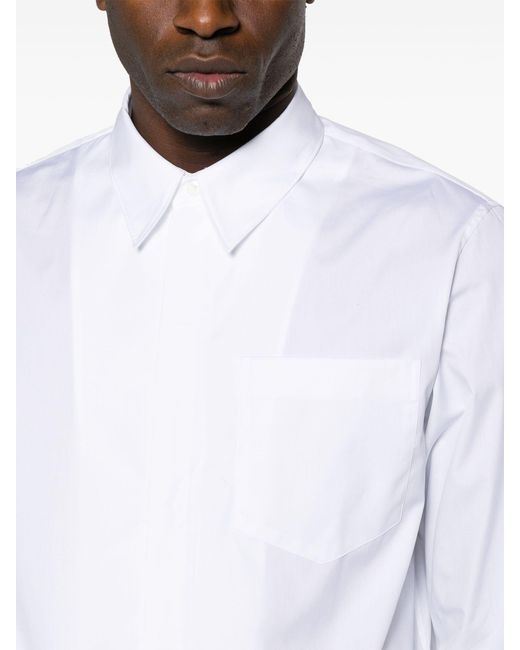 Dries Van Noten White Corran Cotton Shirt - Men's - Cotton for men