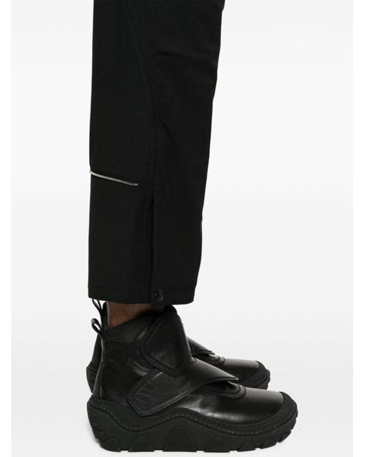 Kiko Kostadinov Black Utility Straight-leg Trousers for men