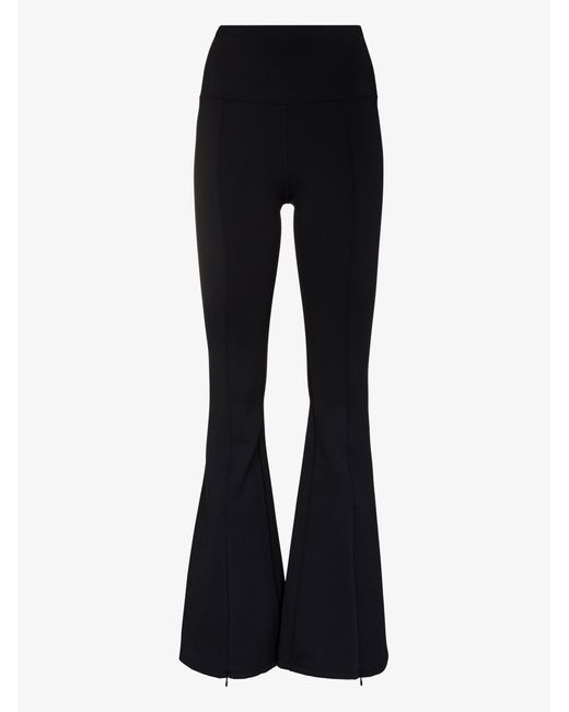 P.E Nation Back Stop Flared Trousers in Black | Lyst
