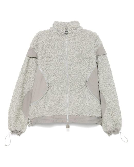 66 North Gray Bouclé-Finish Jacket