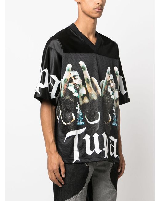 Wacko Maria X Jean-michel Basquiat Tupac-print T-shirt - Men's