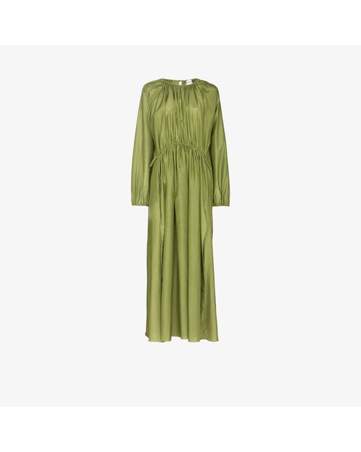 MATTEAU Green Midi Dresses | Endource
