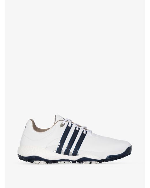 adidas Originals White Tour360 Infinity Spike Leather Golf Shoes for Men |  Lyst