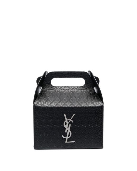 Saint Laurent Black Take-away Box Bag for men