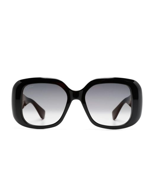 Cartier Black Panthère De Cartier Sunglasses - Women's - Acetate