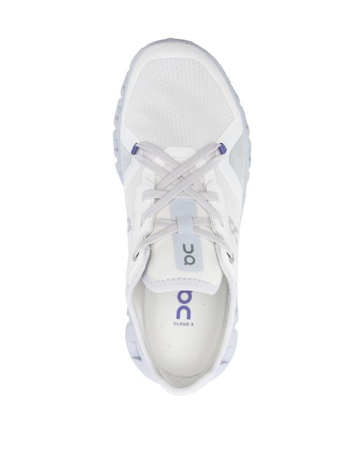 On Shoes White Cloud X 3 Ad Low Top Sneakers - Women's - Fabric/rubber