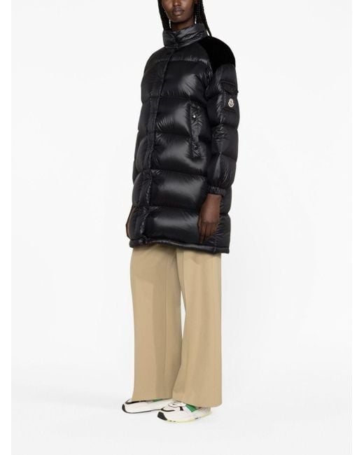 Moncler Black Nyong Puffer Coat