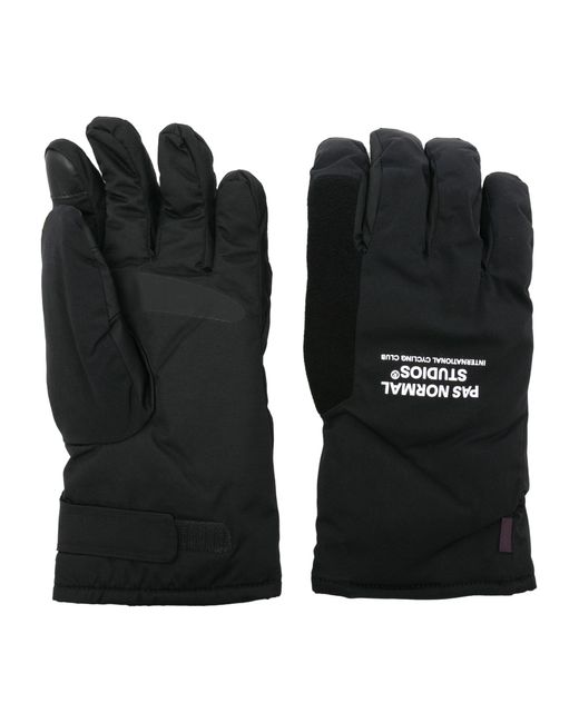 Pas Normal Studios Black Deep Winter Gloves for men