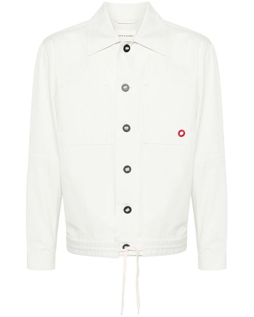 Craig Green White Neutral Circle Worker Cotton Jacket - Men's - Cotton for men