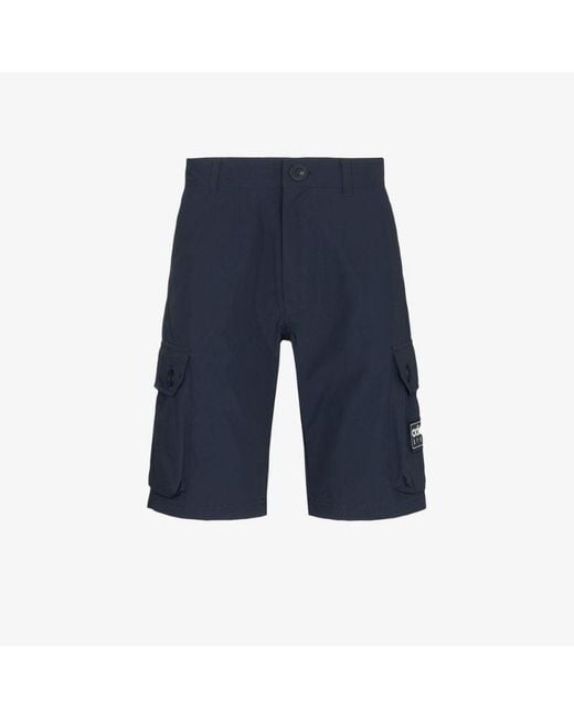 Adidas Blue Spezial Aldwych Cargo Shorts for men