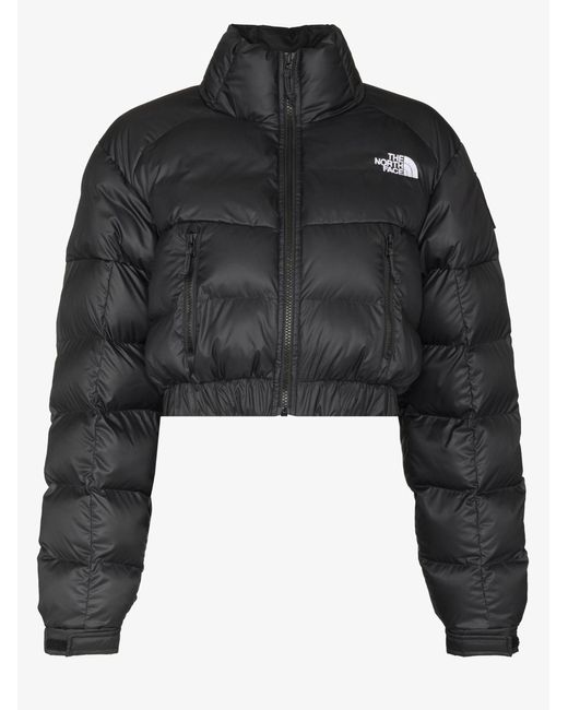 Synthetic Phlego Cropped Puffer Jacket 
