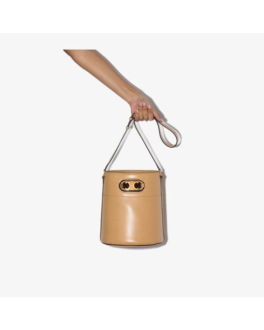 Celine 2021 Small Cuir Triomphe Bucket Bag - Neutrals Bucket Bags, Handbags  - CEL226171