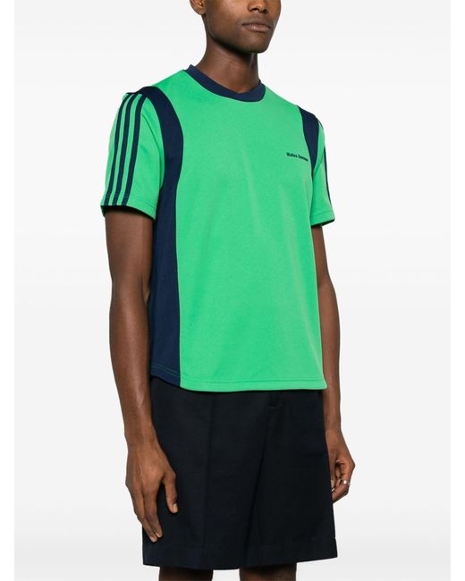 Adidas Green X Walles Bonner Crew-neck T-shirt - Unisex - Cotton/spandex/elastane/recycled Polyester