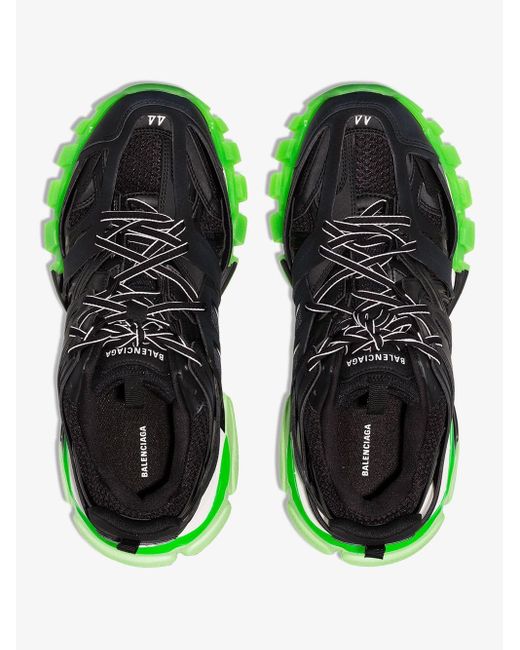 balenciaga glow in the dark track sneakers