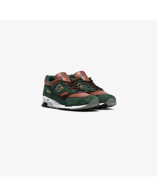 New Balance Green And Brown M1500 Suede Leather Sneakers for Men | Lyst  Australia
