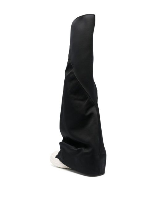 Rick Owens Cargo Fetish Knee Length Boots in Black for Men Rick Owens Cargo Fetish Knee Length Boots in Black for Men