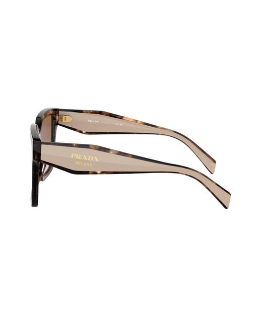 Prada Brown Tortoiseshell-frame Gradient Sunglasses
