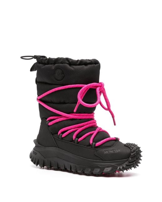 Moncler Trailgrip Après Snow Boots in Black | Lyst