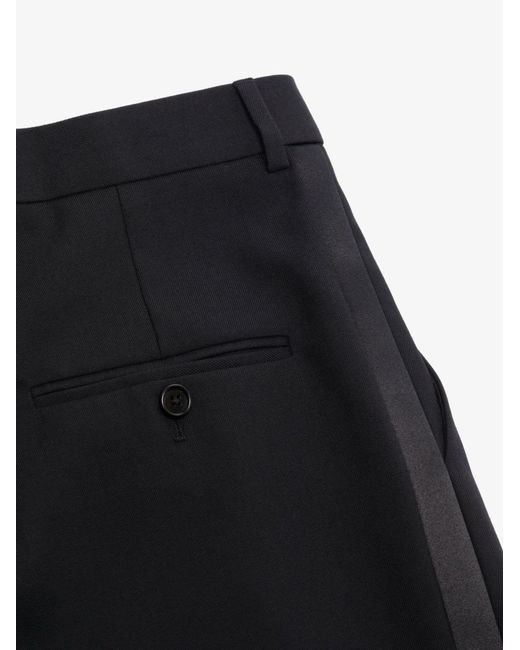 Céline Black Pleat-waist Trousers